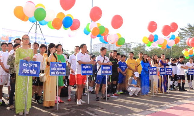 Khai mạc Giải bóng đá Mini Benthanh Group 2015