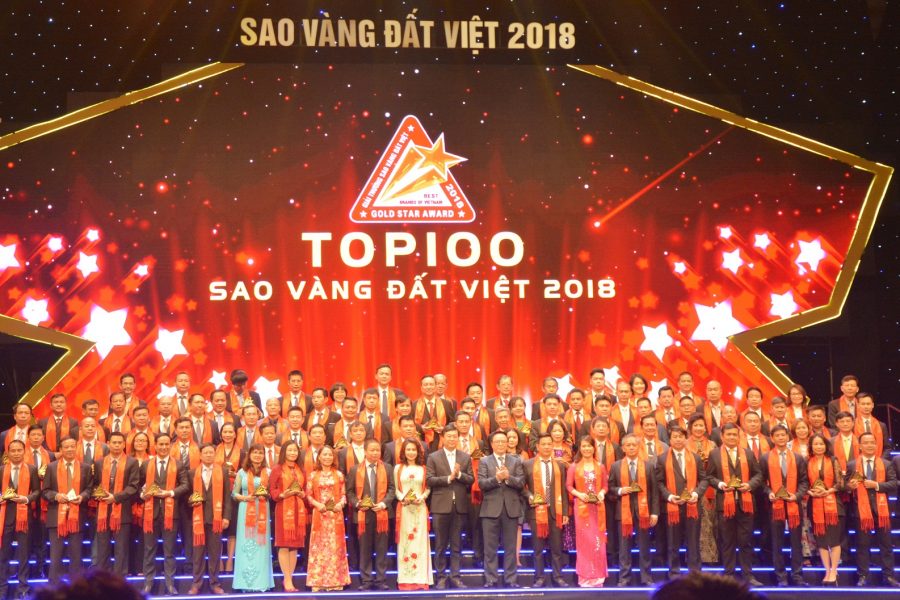 Benthanh Group – Top 100 Sao Vàng đất Việt năm 2018