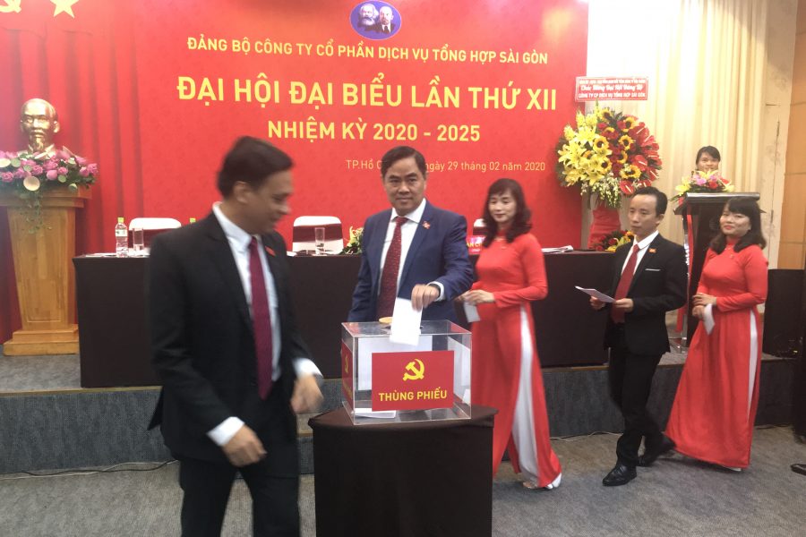 Đảng bộ Công ty Cổ phần Dịch vụ Tổng hợp Sài Gòn tổ chức thành công Đại hội lần thứ VII, nhiệm kỳ 2020-2025
