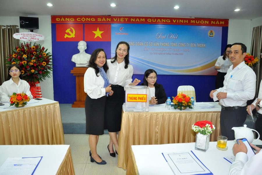 Đại hội Công đoàn cơ sở Văn phòng Tổng Công ty Bến Thành lần VII, nhiệm kỳ 2022 – 2027