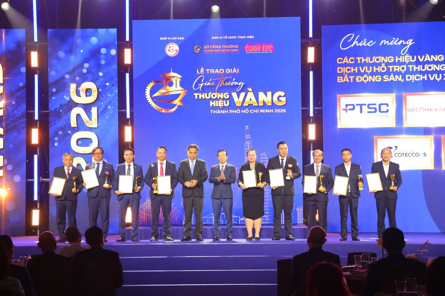 Đoàn Liên đoàn Lao động Thành phố Hồ Chí Minh chúc mừng Tổng Công ty nhân ngày Doanh nhân Việt Nam. - Benthanh Group